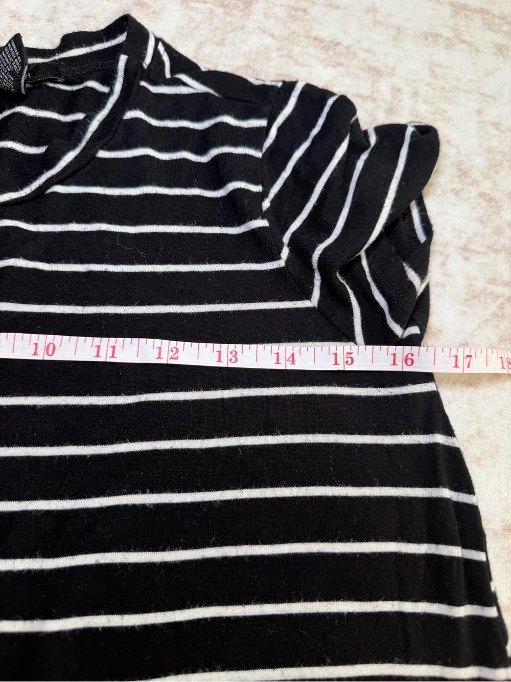 Forever 21 Black & White Striped T Shirt Dress Women’s Medium - Picture 4 of 5